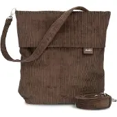 Zwei Sacs à main 'MADEMOISELLE.M M12' marron châtaigne
