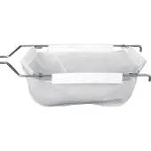 Bartscher Filtre à graisse pour friteuse , hauteur : 130 mm, largeur : 250 mm, profondeur : 230 mm
