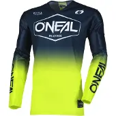 O'Neal Mayhem Hexx Long Sleeve Jersey Jaune,Bleu 2XL Homme