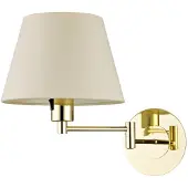 LINDBY Applique Murale , POLA, Or / laiton, Salon / séjour, Tissu / textile, Moderne