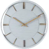 Beliani Horloge murale Daroca 34 Cm Gris Lumarko