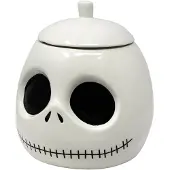 Pyramid Jack Skellington Cookie Jar Argenté