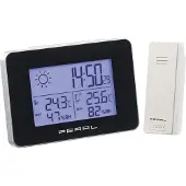 Pearl Station météo & horloge radio-pilotée avec capteur extérieur sans fil