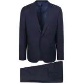 Suitable Costume Birds Eye Laine Bleu Foncé