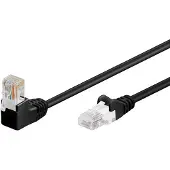 Goobay Câble U/UTP Cat 5e coudé -