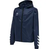 Hummel Veste de sport marine / blanc