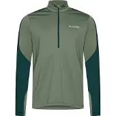 Vaude Livigno Ii Half Zip Sweatshirt Vert S Homme