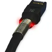 PatchSee PK-PCI6-DPU-40, 12,2 m, Cat6a, U/UTP (UTP), RJ-45, RJ-45, noir