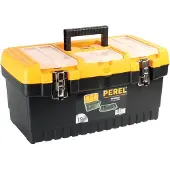 Perel Boîte à Outils 19' à Fermetures Métalliques
