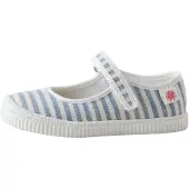 Next Ballerines bleu clair / blanc