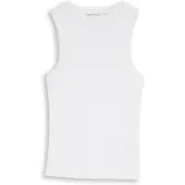 Tom Tailor DENIM Haut gris clair / blanc