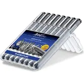 Staedtler Pigment Liner 308 Marker Pen Noir Enfants