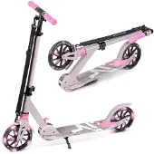 Movino Trottinette pliable pour enfants, roues LED, réglable City Light