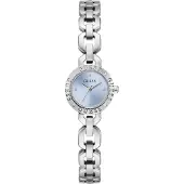 GUESS Montre à affichage analogique 'SIREN' argent