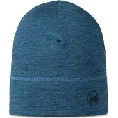 Buff Merino Lightweight Beanie Bleu