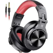 OneOdio Casque filaire A71 (noir et rouge)