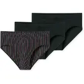 Schiesser Slip '95/5' rouge / noir