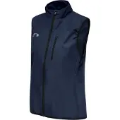 Newline Gilet de sport bleu foncé / blanc