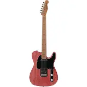 Fazley Outlaw Series Coyote Plus SS Red guitare électrique avec housse