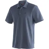 Maier Sports Ulrich Short Sleeve Polo Bleu L Homme