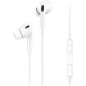 Usams Casque d'écoute stéréo Ep-41 3.5 Mmb Blanc/Blanc Sj451Hs01