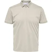 Selected T-Shirt 'Fave' beige
