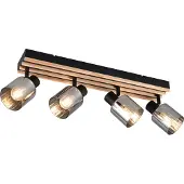 Reality Luminaires Reality Spot de plafond TRAVIA 4 flammes LHP 64,50 x 19 x 9 cm multicolore