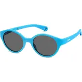 Polaroid Kids PLD K007/S AZURE (MVU M9), Lunettes de soleil