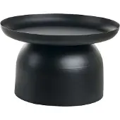 Beliani Table Basse Torrens Métal Noir