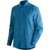 Maier Sports Mats Long Sleeve Shirt Bleu S Homme