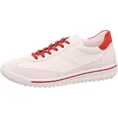 Legero Baskets basses 'Alia' mastic / rouge / coquille d'oeuf