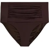 Swim By Zizzi Bas de bikini 'Basic' brun foncé