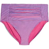 Swim By Zizzi Bas de bikini 'Svary' violet / rose / blanc