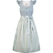 Spieth & Wensky Dirndl 'Hadi' bleu clair