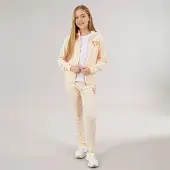Juicy Couture Survêtement en velours avec logo cœur filles - Shell