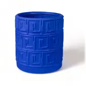 Seletti Magna Graecia Vase Greca Blue