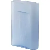 Muuto Ridge Vase Light Blue Frosted Glass | H: 35 cm