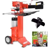 HECHT Fendeuses à bois électriques verticales avec une force de fendage de 7 tonnes, 3000 W
