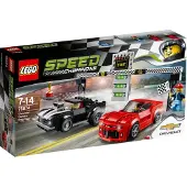 LEGO Speed Champions 75874 La course des Chevrolet Camaro