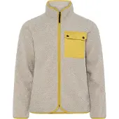 Didriksons Veste en polaire fonctionnelle 'Peter' jaune / gris