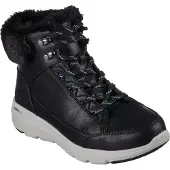 SKECHERS Glacial Ultra - Cozyly - Noir Synthétique Taille : 36 Normal