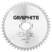 Graphite Lame de scie, widia, 216 x 30 mm, 48 dents