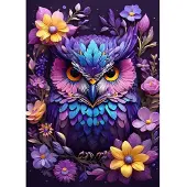 Bluebird Puzzle Puzzle BLUEBIRD « Fleurs et chouette » 300 pièces