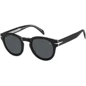 David Beckham Lunettes de Soleil DB 7041/S FLAT 49/25/150 BLACK/GREY acétate homme DB 7041/S FLAT