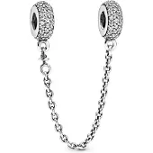 Pandora Charm Chaîne De Confort Pavé Scintillant