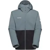 Mammut Veste à capuche Linard Light HS pour homme, 00808 noir-strata, M, Article 1010-31490-00808-114