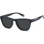 Polaroid Lunettes de Soleil PLD 2168/S 54/18/145 Matte blue grey Polycarbonate frames MAN PLD 2168/S