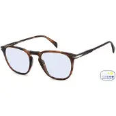 David Beckham Lunettes de Soleil - - DB 1160/S - Acétate Brown horn - Carré - 51/20/150