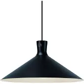 Nordlux Suspension , Dorina, dimmable, Noir, Salle à manger, Métal, Scandinave