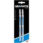 Graphite scie sauteuse raccord en t, 130 mm, 10tpi, bois métal et inox